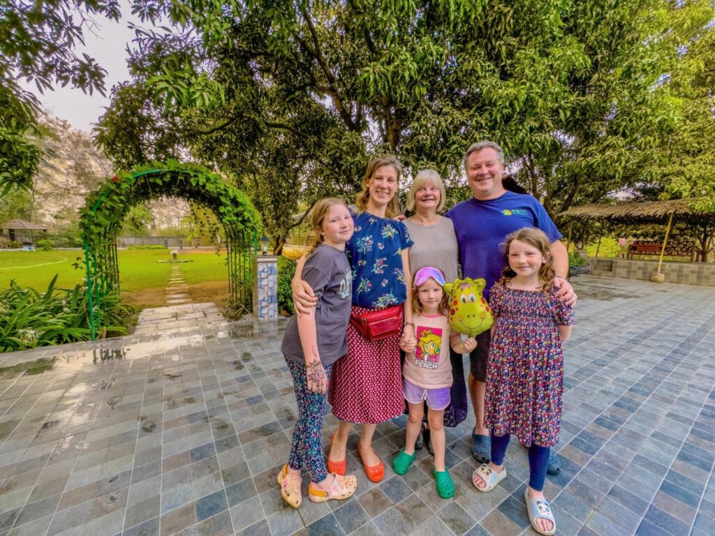 Family guests at NB Nature Stay