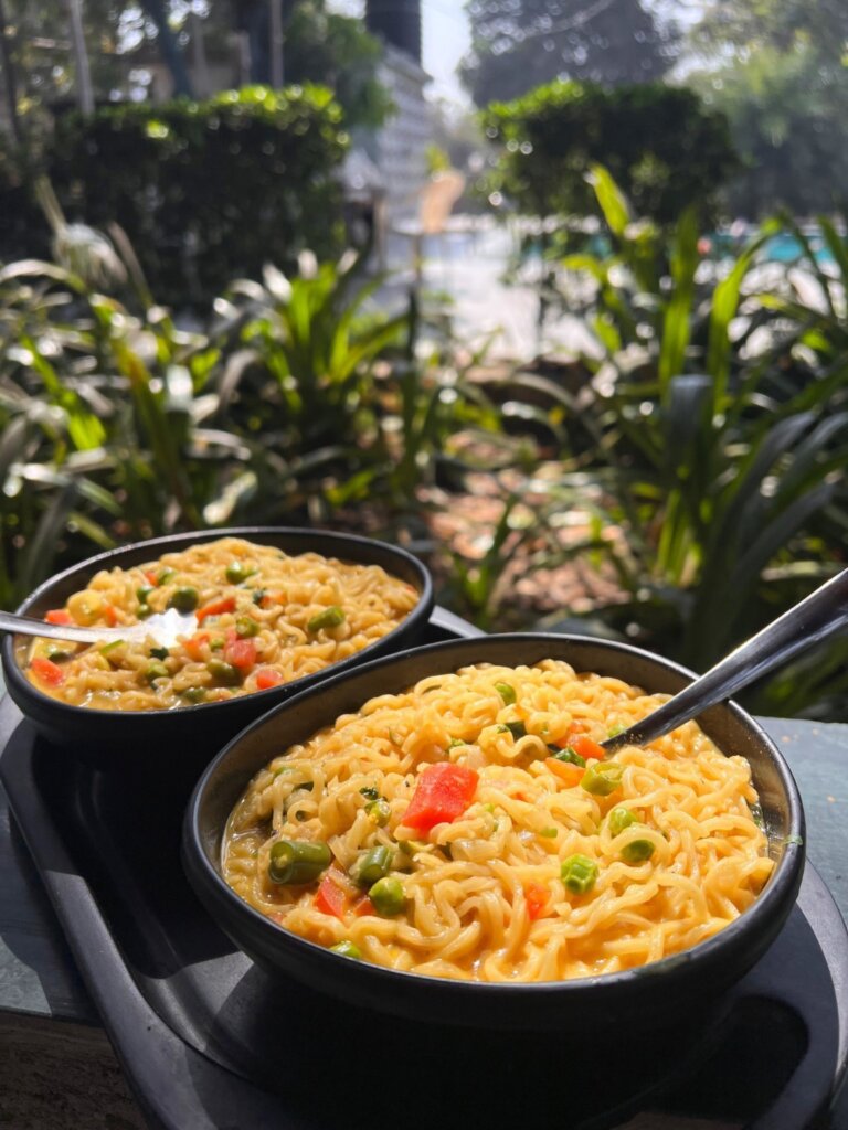 Garden-side Maggi at NB Nature Stay