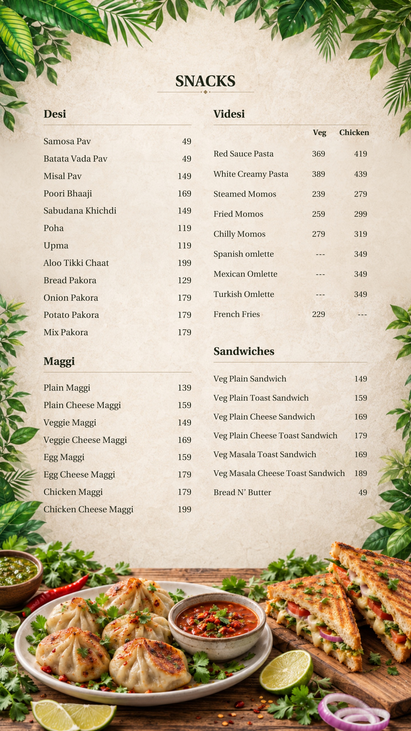 NB Nature Stay final food menu, page 2 of 10